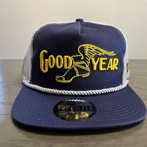 New Era GoodYear Golfer Trucker SnapBack